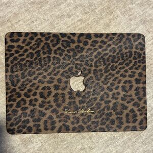 Heaven Mayhem Leopard Print MacBook Air Case